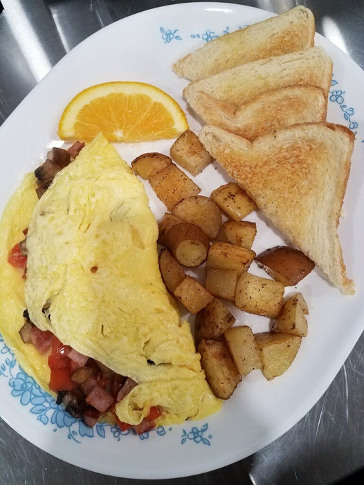 Our American-style breakfasts are homemade and made to order for our motel guests.
